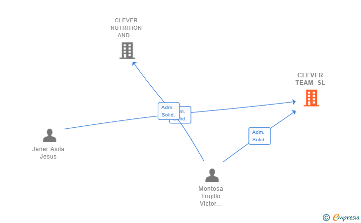 Vinculaciones societarias de CLEVER TEAM SL