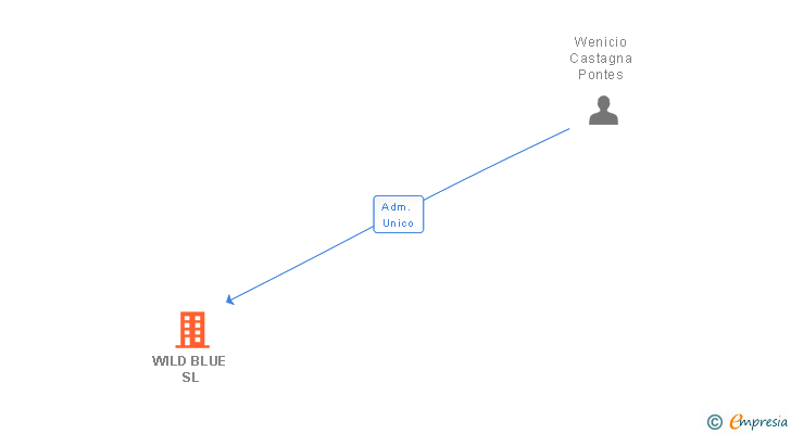 Vinculaciones societarias de WILD BLUE SL
