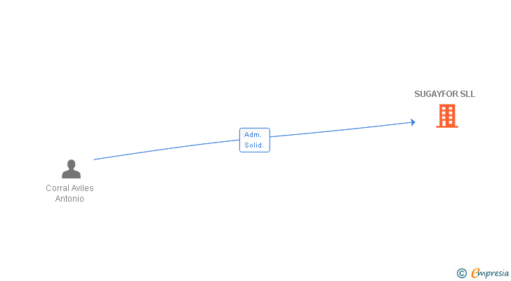 Vinculaciones societarias de SUGAYFOR SLL