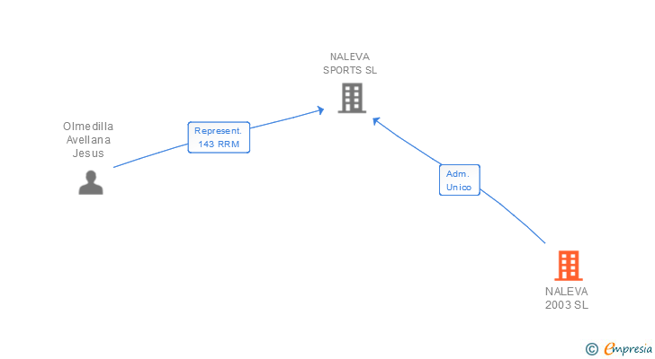 Vinculaciones societarias de NALEVA 2003 SL