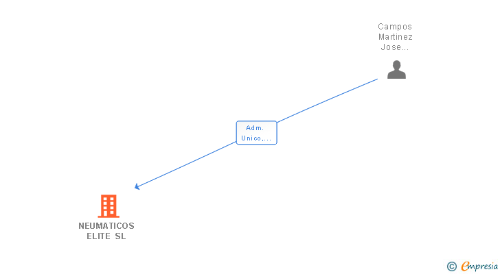 Vinculaciones societarias de NEUMATICOS ELITE SL