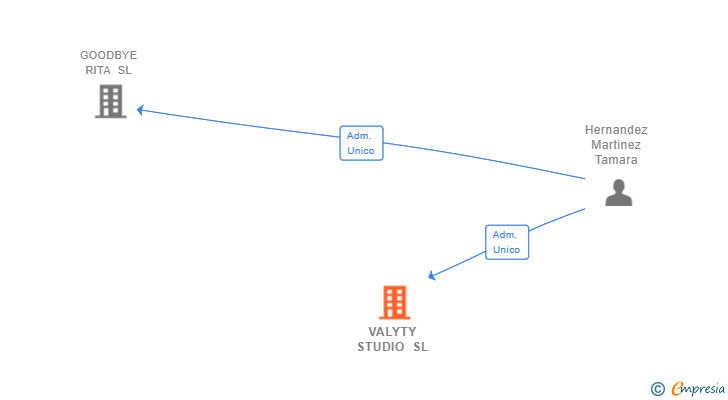 Vinculaciones societarias de VALYTY STUDIO SL