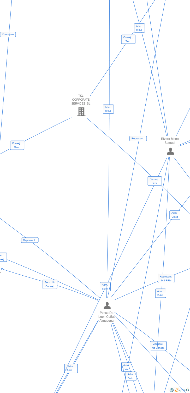 Vinculaciones societarias de RAS VENTURES SL