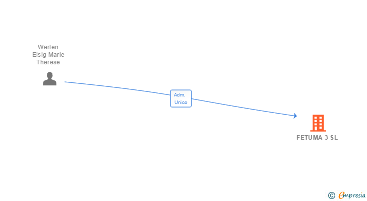 Vinculaciones societarias de FETUMA 3 SL