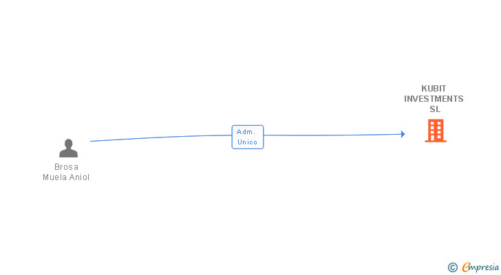 Vinculaciones societarias de KUBIT INVESTMENTS SL