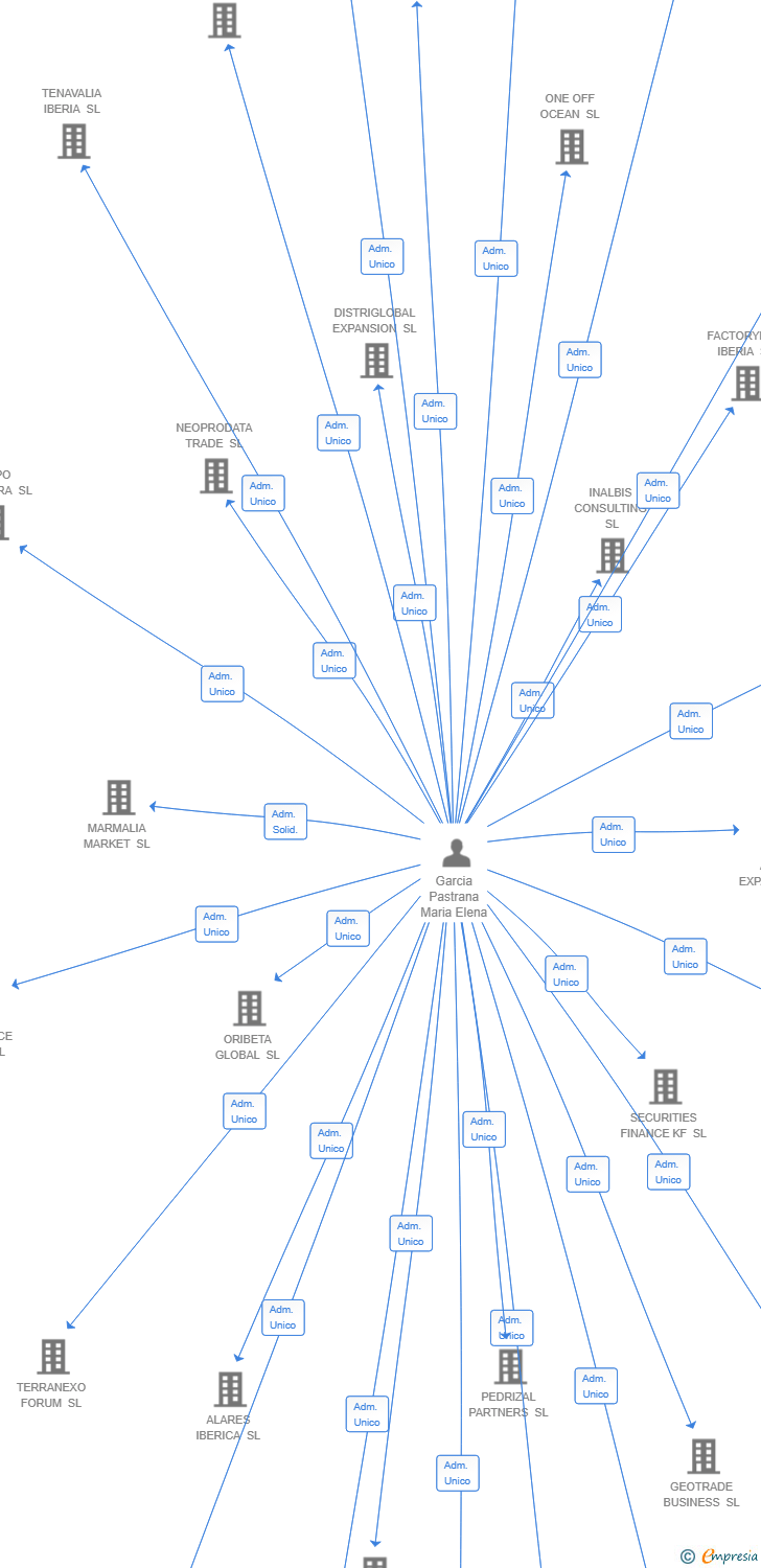 Vinculaciones societarias de DANIAX INVEX SL