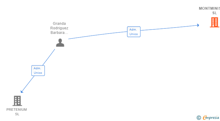 Vinculaciones societarias de MONTMINISTER SL