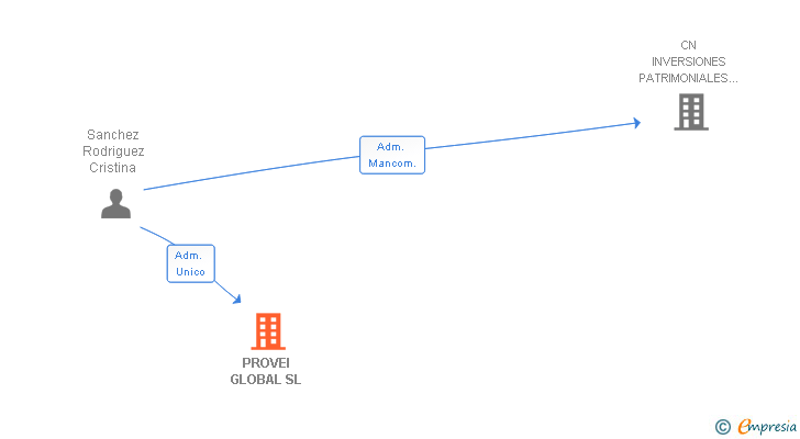 Vinculaciones societarias de PROVEI GLOBAL SL