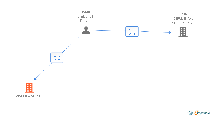 Vinculaciones societarias de VISCOBASIC SL