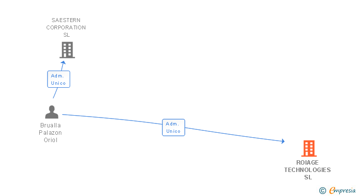 Vinculaciones societarias de ROIAGE TECHNOLOGIES SL