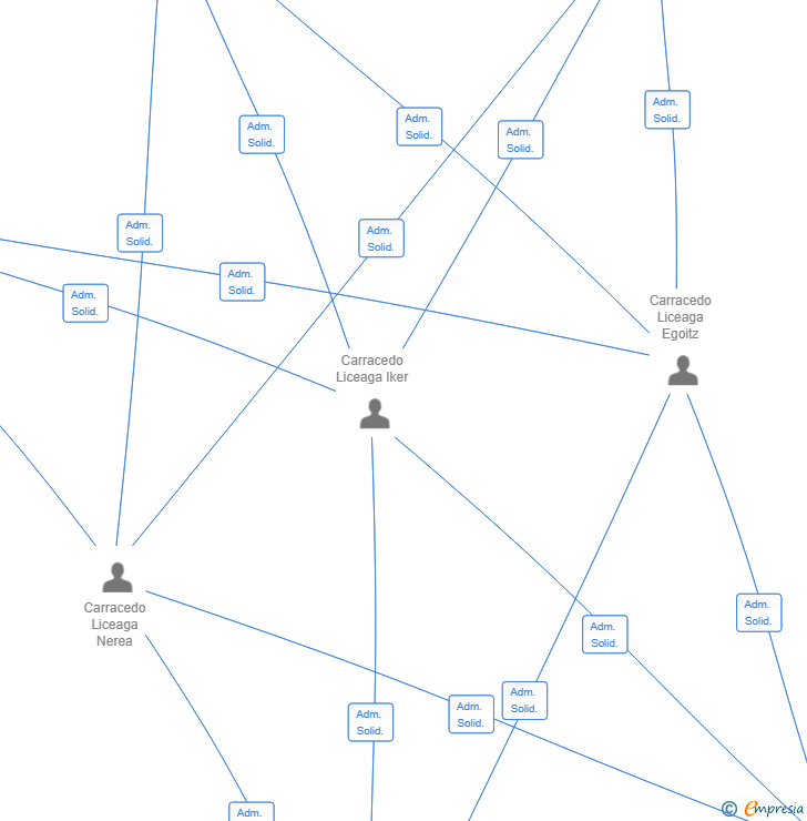 Vinculaciones societarias de ARANLIZ SL