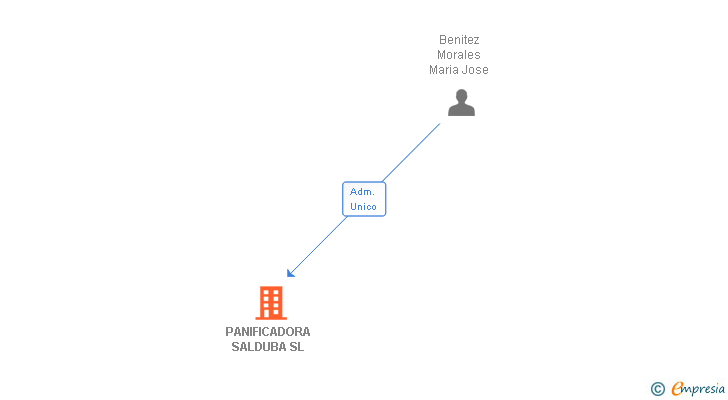 Vinculaciones societarias de PANIFICADORA SALDUBA SL