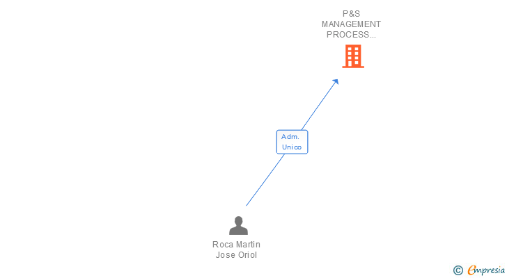 Vinculaciones societarias de P&S MANAGEMENT PROCESS & SUPPLY MANAGEMENT SL