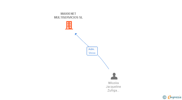 Vinculaciones societarias de MAXXI NET MULTISERVICIOS SL