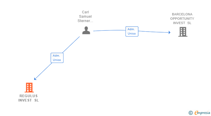 Vinculaciones societarias de REGULUS INVEST SL