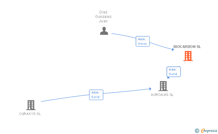Vinculaciones societarias de BIOCARBON SL