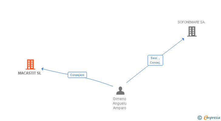 Vinculaciones societarias de MACASTIT SL