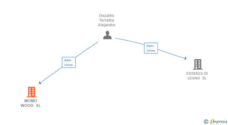 Vinculaciones societarias de MOMO WOOD SL