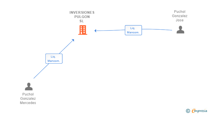Vinculaciones societarias de INVERSIONES PULGON SL 
