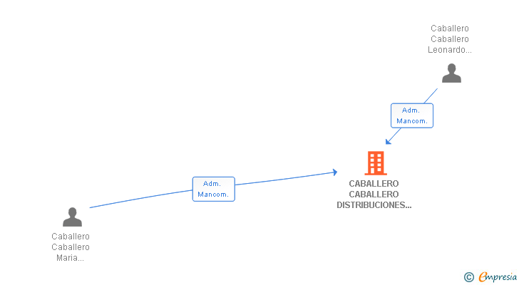 Vinculaciones societarias de CABALLERO CABALLERO DISTRIBUCIONES ELECTRONICAS SL