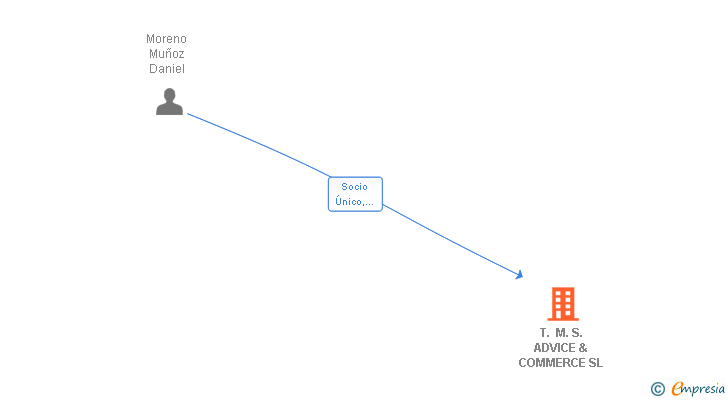Vinculaciones societarias de T. M. S. ADVICE & COMMERCE SL
