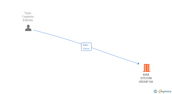 Vinculaciones societarias de AVIA SYSTEM GROUP SA