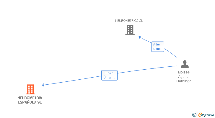 Vinculaciones societarias de NEUROMETRIA ESPAÑOLA SL