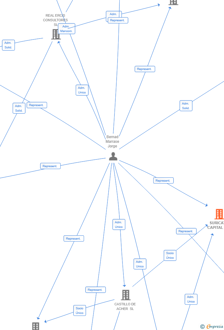 Vinculaciones societarias de SURICATA CAPITAL SL