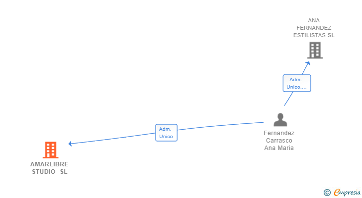 Vinculaciones societarias de AMARLIBRE STUDIO SL