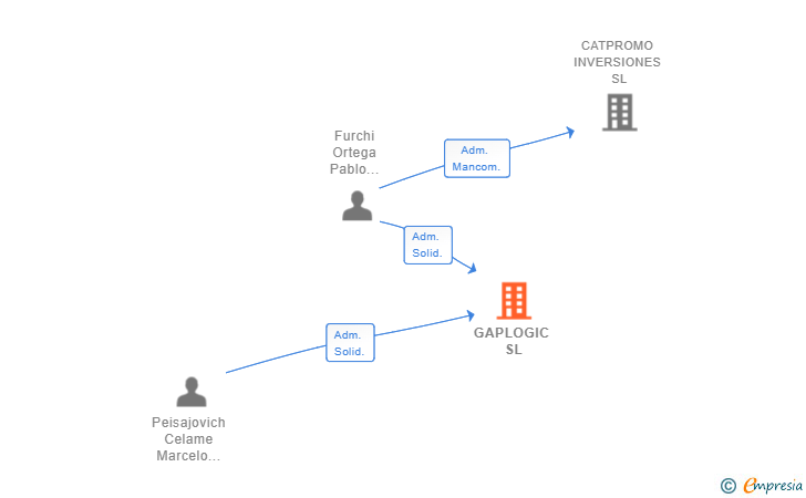 Vinculaciones societarias de GAPLOGIC SL