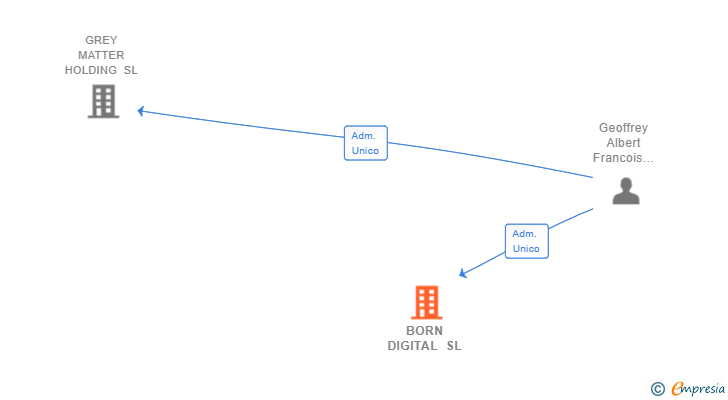Vinculaciones societarias de BORN DIGITAL SL