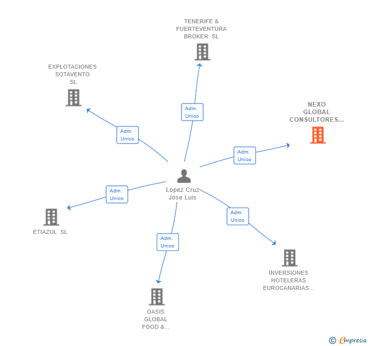Vinculaciones societarias de NEXO GLOBAL CONSULTORES SL