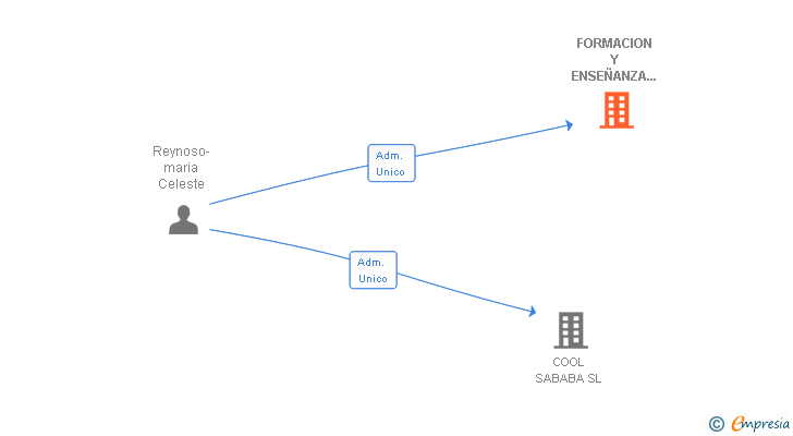 Vinculaciones societarias de FORMACION Y ENSEÑANZA AGNITIO SL