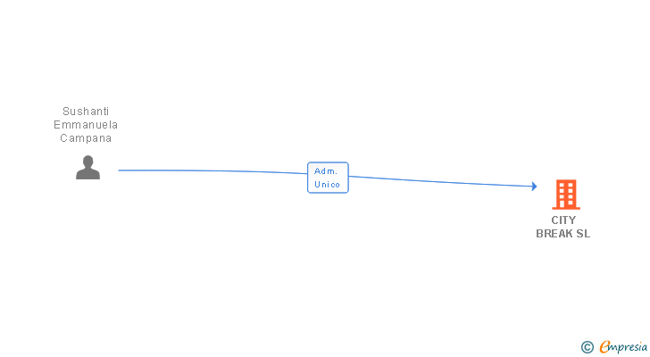 Vinculaciones societarias de CITY BREAK SL