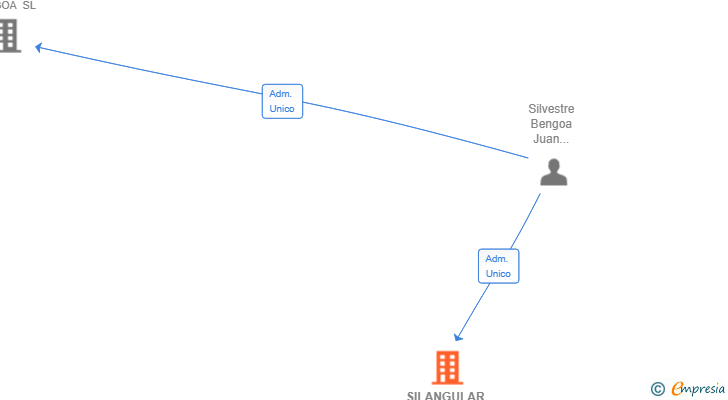 Vinculaciones societarias de SILANGULAR SL