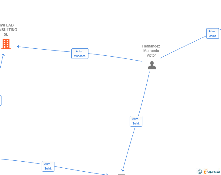 Vinculaciones societarias de KIWI LAB CONSULTING SL