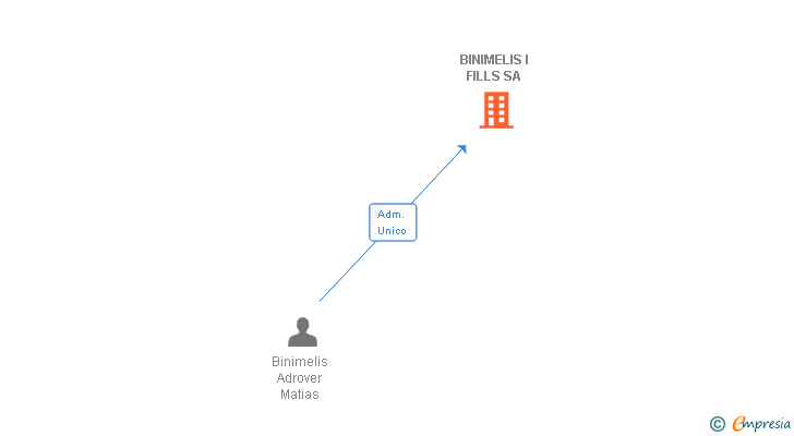 Vinculaciones societarias de BINIMELIS I FILLS SA