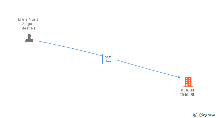 Vinculaciones societarias de DENAM 2015 SL