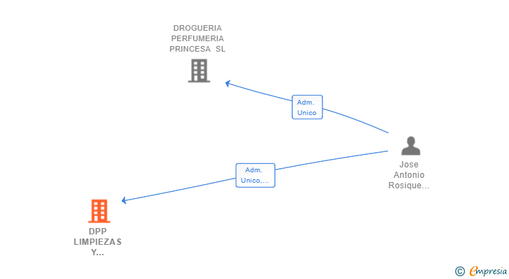 Vinculaciones societarias de DPP LIMPIEZAS Y SERVICIOS SL