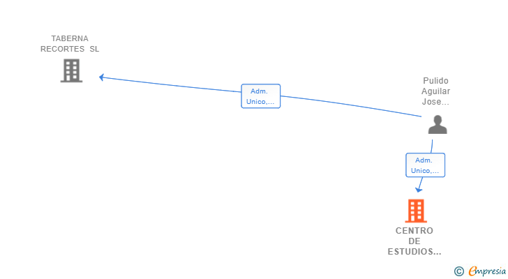 Vinculaciones societarias de CENTRO DE ESTUDIOS PULIDO SL