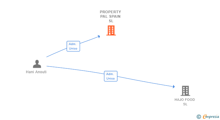Vinculaciones societarias de PROPERTY PAL SPAIN SL