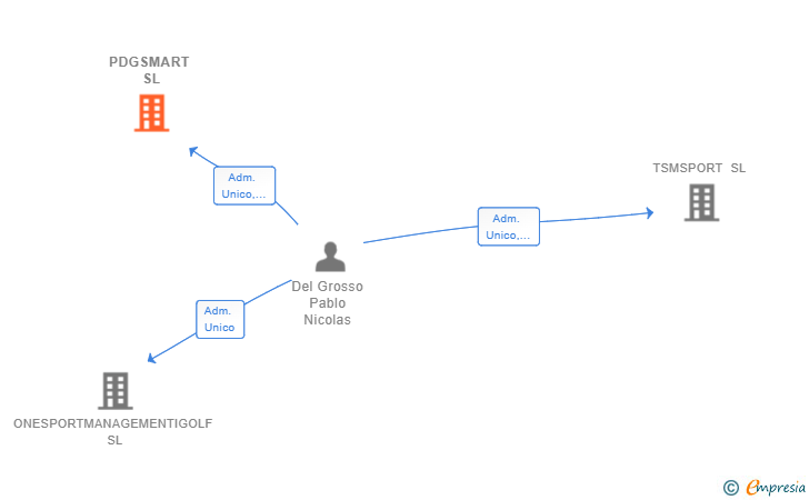Vinculaciones societarias de PDGSMART SL