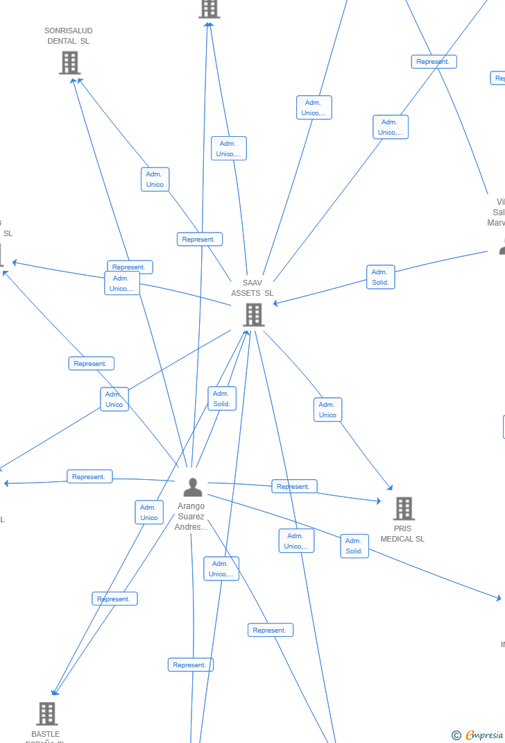 Vinculaciones societarias de CHEROX ASSETS SL