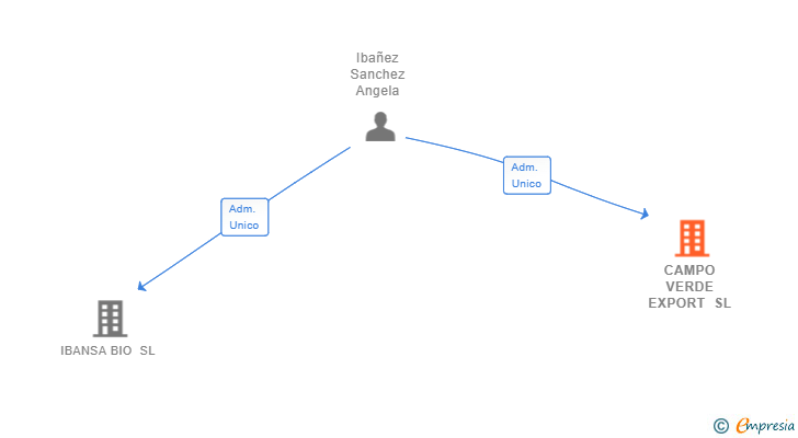 Vinculaciones societarias de CAMPO VERDE EXPORT SL