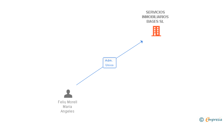 Vinculaciones societarias de SERVICIOS INMOBILIARIOS BAGES SL