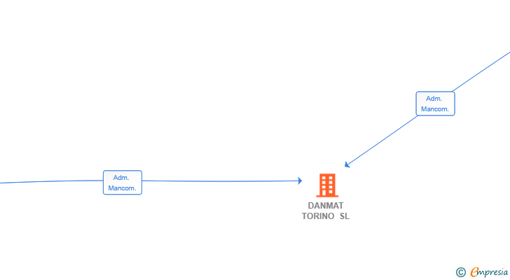 Vinculaciones societarias de DANMAT TORINO SL