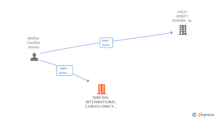 Vinculaciones societarias de DIBESAL INTERNATIONAL CONSULTANCY SERVICES SL