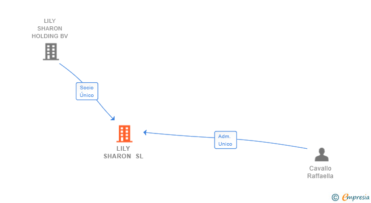 Vinculaciones societarias de LILY SHARON SL (EXTINGUIDA)