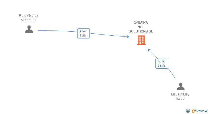 Vinculaciones societarias de GYNAIKA NET SOLUTIONS SL
