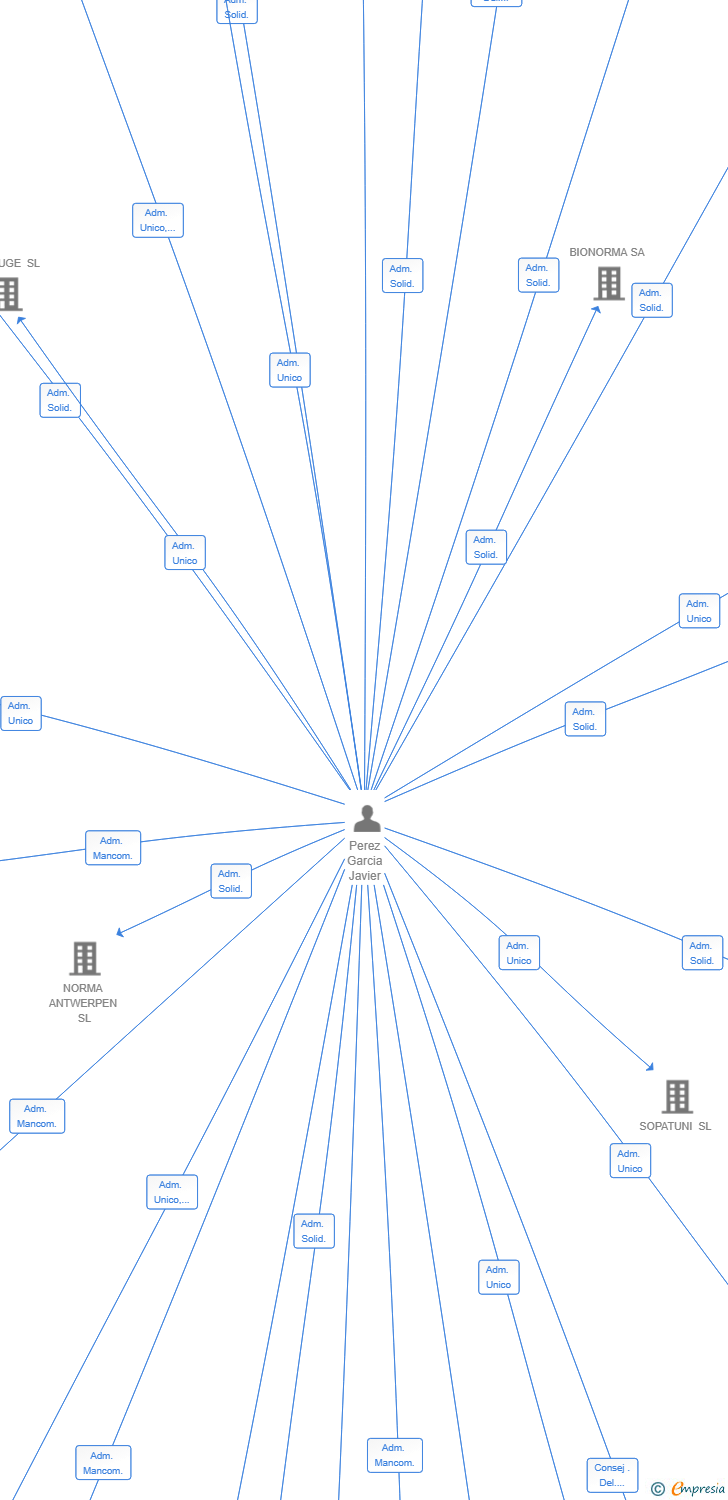 Vinculaciones societarias de GAMAN FINANCIAL PLANNING SL